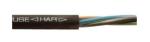 6 Meter Gummileitung H07RN-F 3x2,5 mm² , schwarz , ***ABVERKAUF***